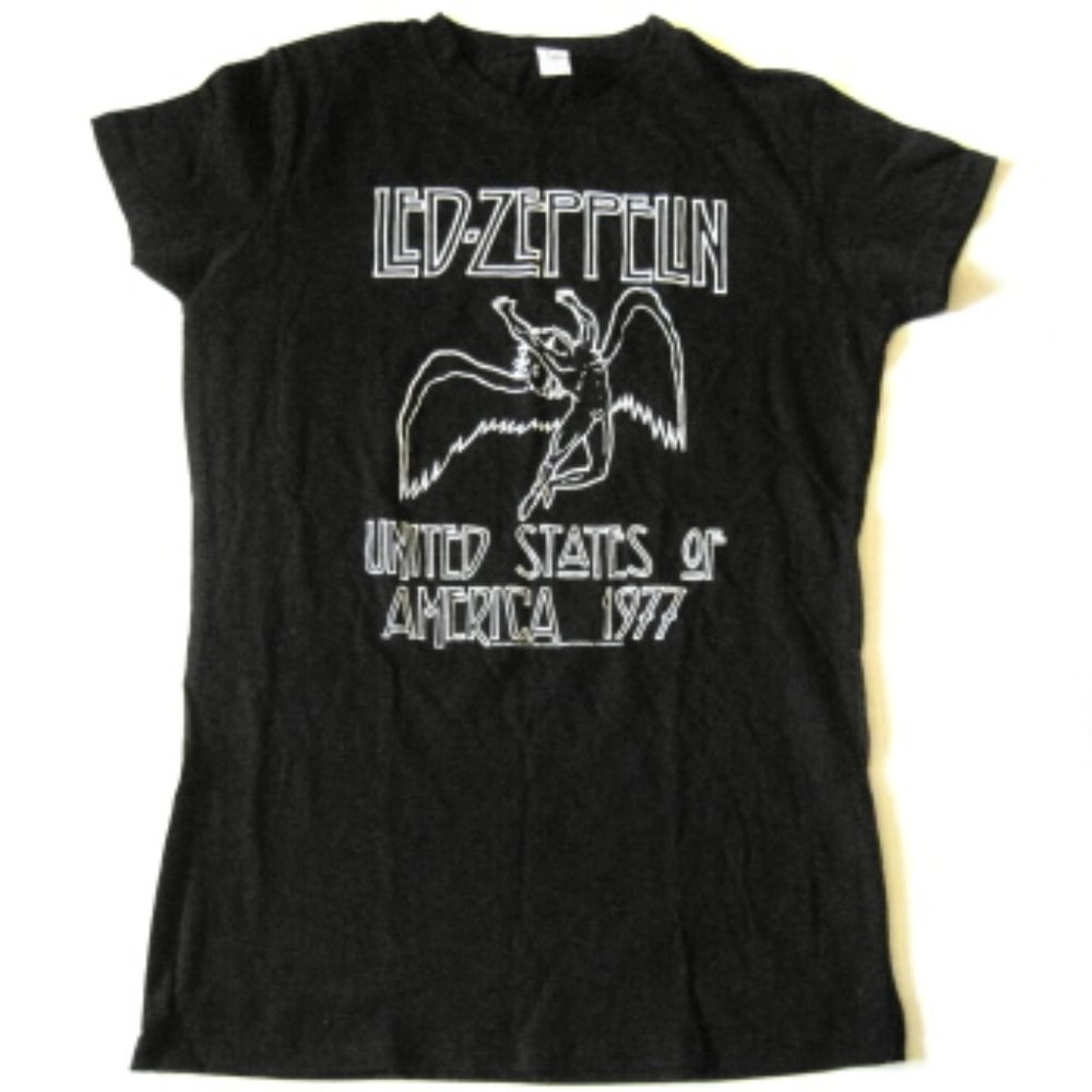 Led Zeppelin 77 Tour Junior Ladies Tee